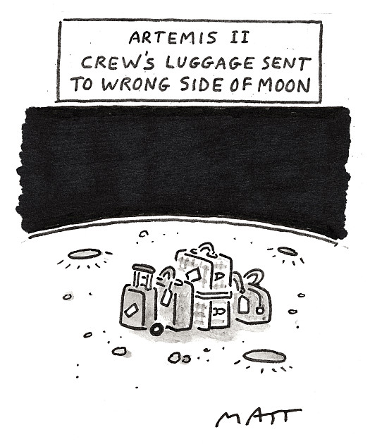 Artemis II Crew's luggage sent to wrong side of moon