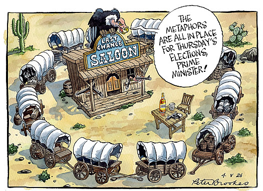 The Metaphors are All in Place for Thursday's Elections, Prime Minister!