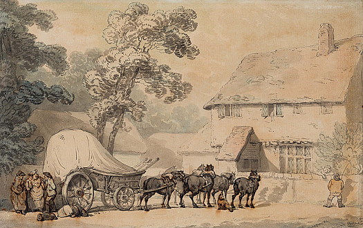 Arrival of the Wagon