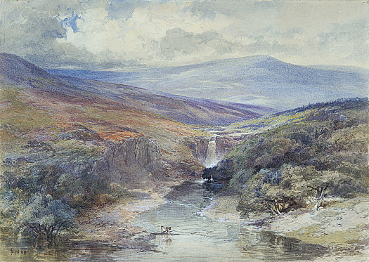 Upper Fall of the Tees, Yorkshire
