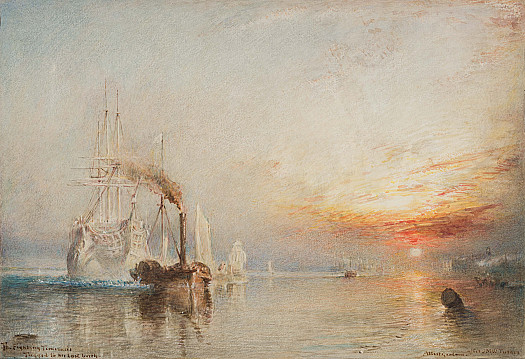 The Fighting Temeraire Tugged to her Last Berth. After J. M. W. Turner