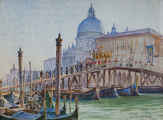 The Feast of Our lady of Health, Grand Canal, Venice