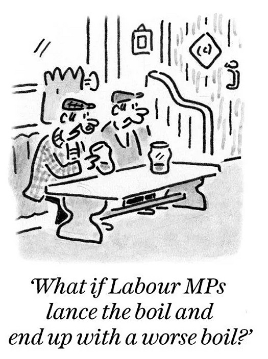 What if Labour MP's lance the boil and end up with a worse boil