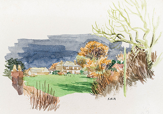 The Sunlit Lawn