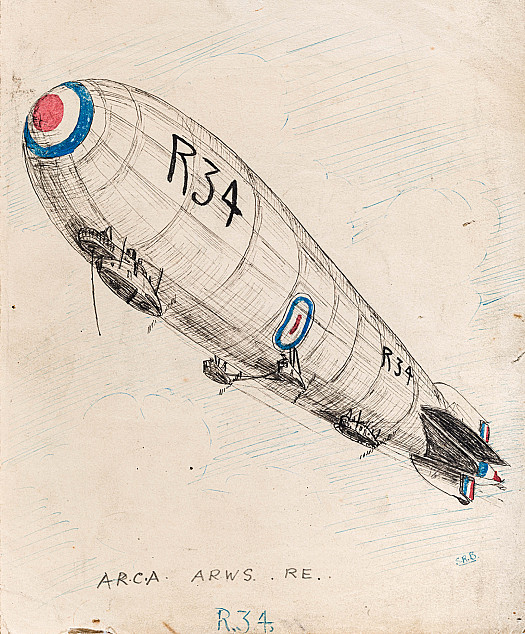 H M Airship R34
