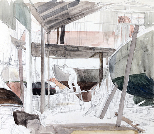 Yacht Repair Sheds, Poole
