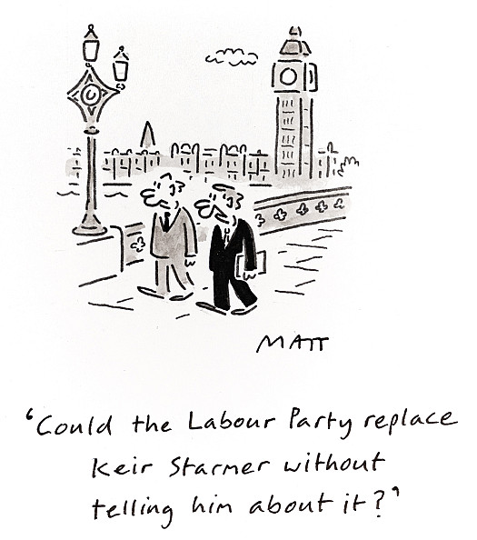 Could the Labour Party replace Keir Starmer without telling him about it?