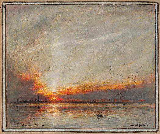 Sunset In the Lagoons, Venice