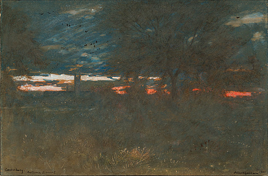Canterbury, Autumn Sunset