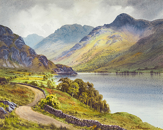 Crummuck Water and Red Pike