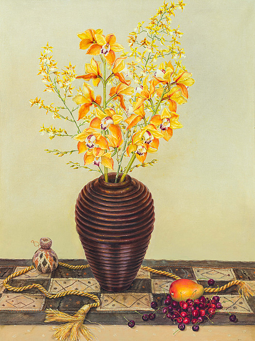 Orchids and Cherries