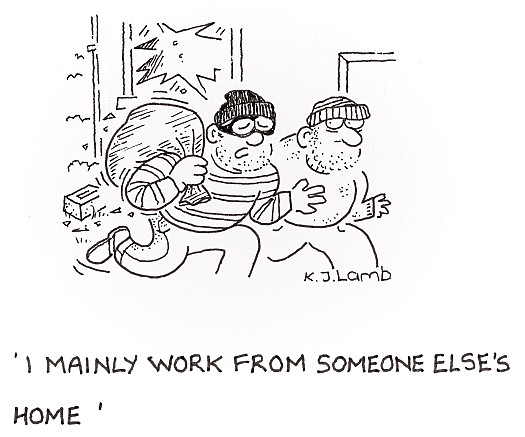 I mainly work from someone else's home
