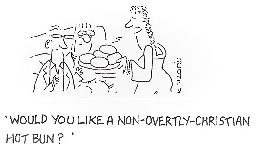 Would you like a non-overtly-Christian hot bun?