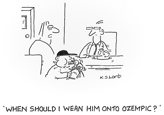 When should I wean him onto Ozempic?