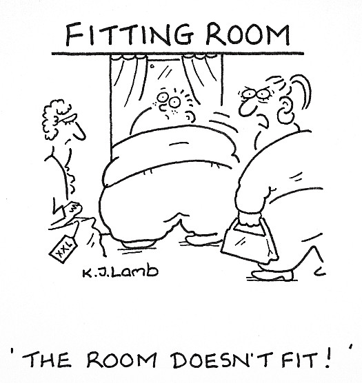 The room doesn't fit!