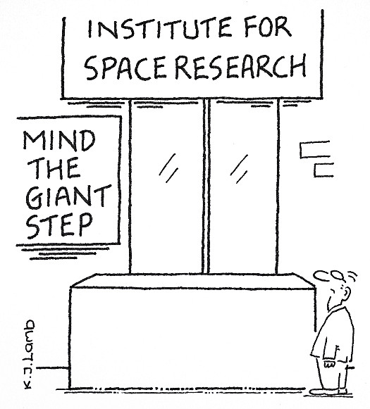Institute for space researchMind the giant step