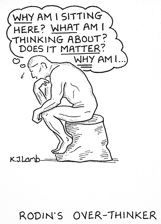 Rodin's Over-thinker