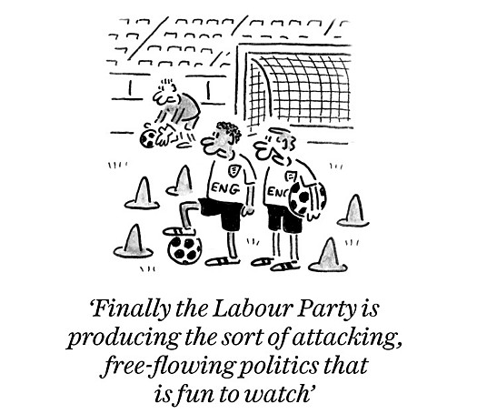 Finally the Labour Party is producing the sort of attacking, free-flowing politics that is fun to watch