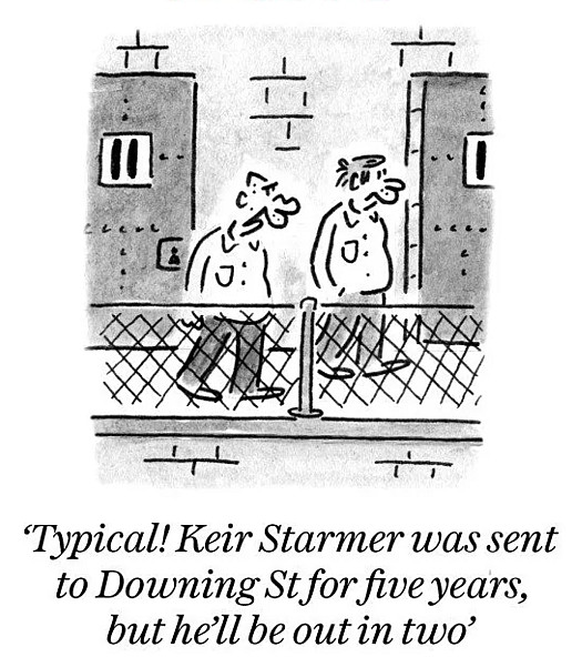 Typical! Keir Starmer was sent to Downing St for five years but he'll be out in two