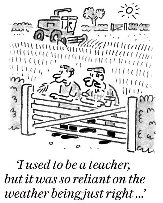 I used to be a teacher, but it was so reliant on the weather being just right ...