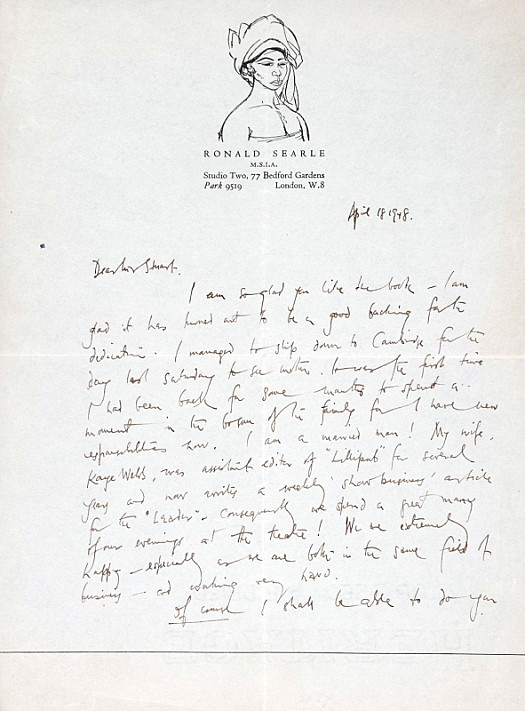 Letter to Morley Stuart Esq18 April 1948