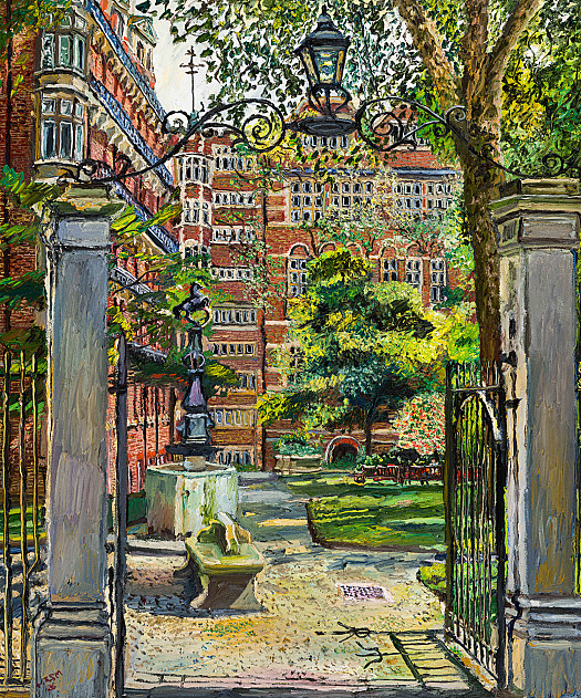 Entrance to Mount Street Gardens