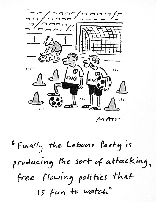Finally the Labour Party is producing the sort of attacking, free-flowing politics that is fun to watch