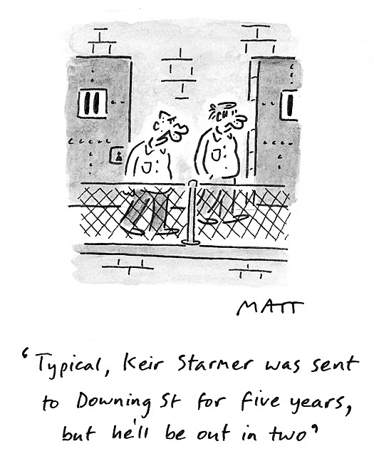 Typical! Keir Starmer was sent to Downing St for five years but he'll be out in two