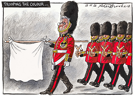 Trooping the Colour ...