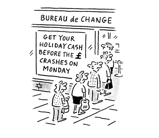 Get Your Holiday Cash Before the &pound; Crashes on Monday