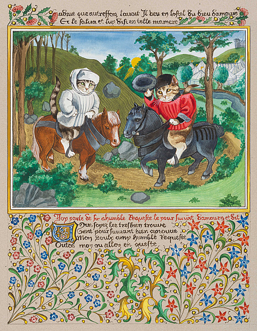 Folio 31King Rene's Book of Love