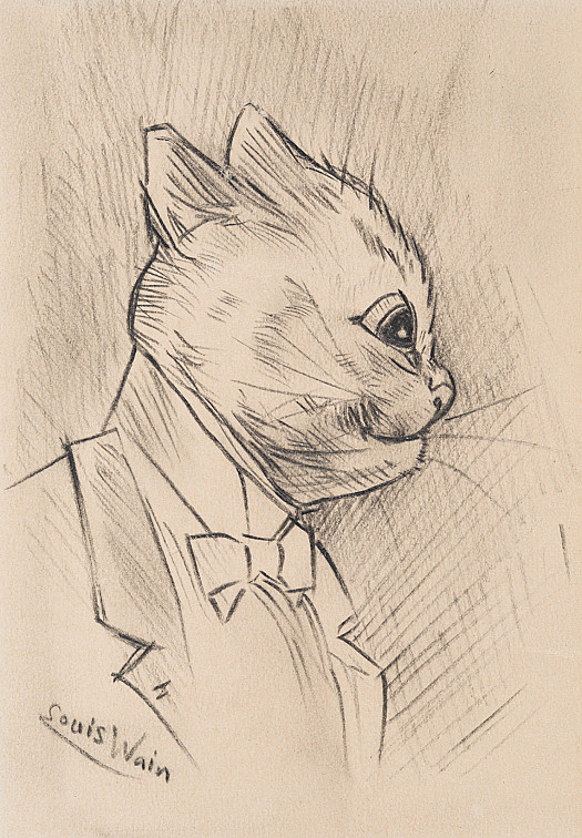 Cat in a suit