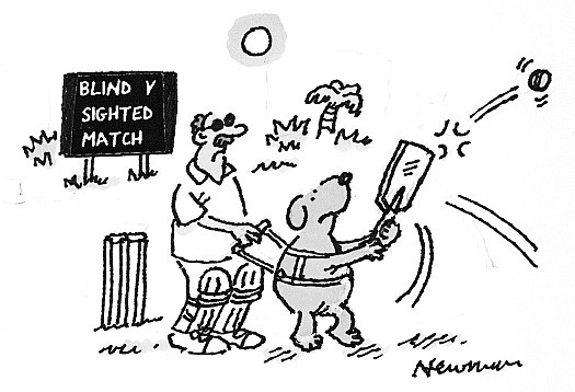 Blind v Sighted Match