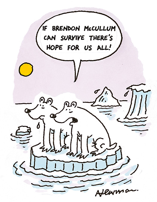 If Brendon McCullum can survive there's hope for us all!