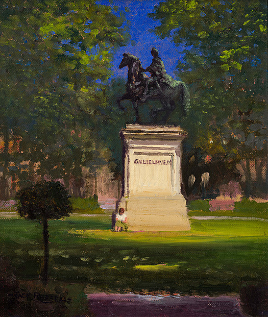 Afternoon Break, St James's Square Garden