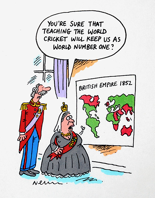 You're Sure That Teaching the World Cricket Will Keep Us as World Number One?