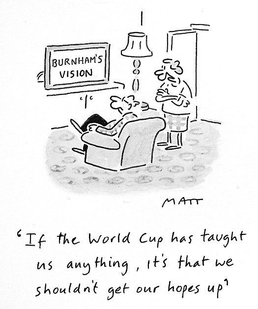 If the World Cup has taught us anything, it's that we shouldn't get our hopes up