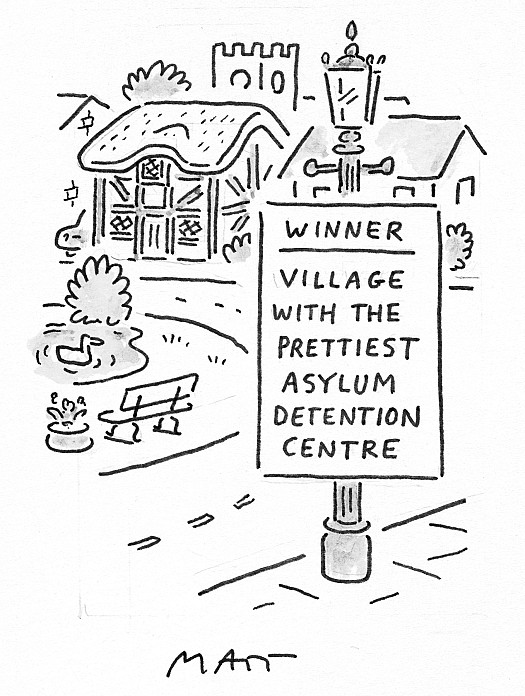 Winner Village with the prettiest asylum detention centre