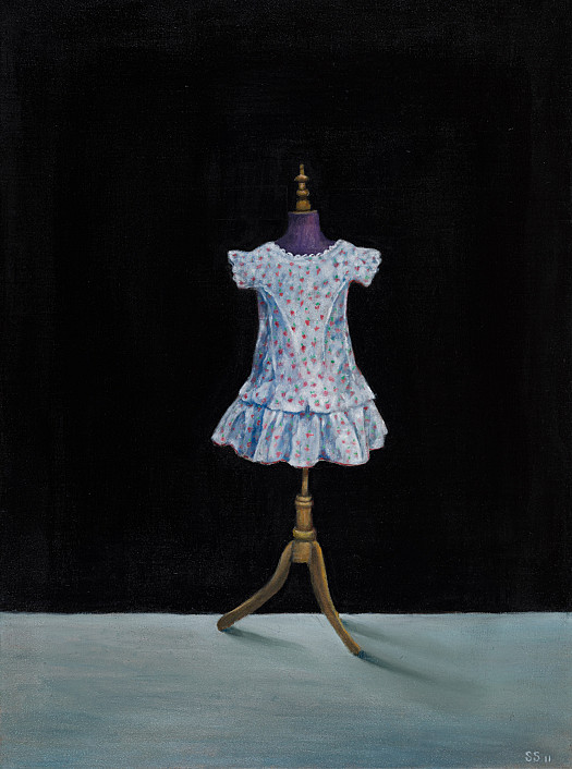Dress with Strawberries Inspired by a play by Katie Hims