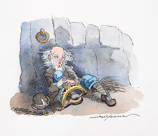 Clinging Grotesquely to His Foot Was a Rusty Gin Trap