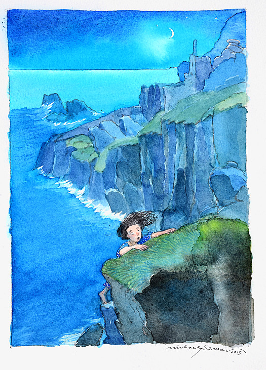 With Renewed Hope Cherry Found Enough Strength to Inch Her Way Up the Cliff