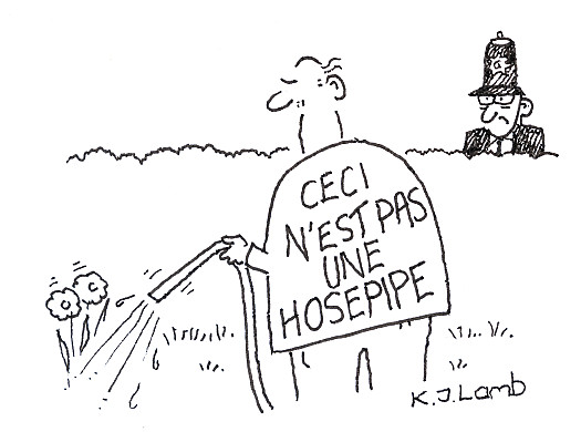 Ceci n'est pas une hosepipe