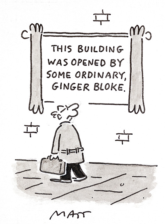 This building was opened by some ordinary ginger bloke