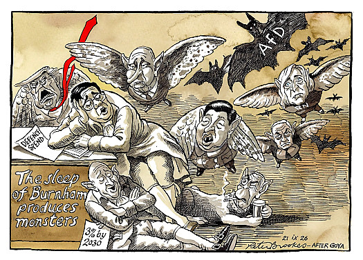 The sleep of Burnham produces monsters