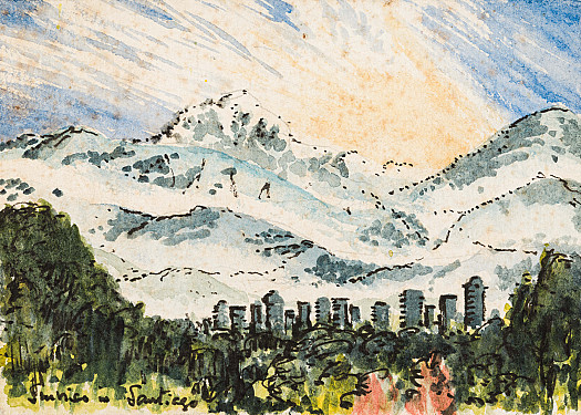 Sunrise in Santiago