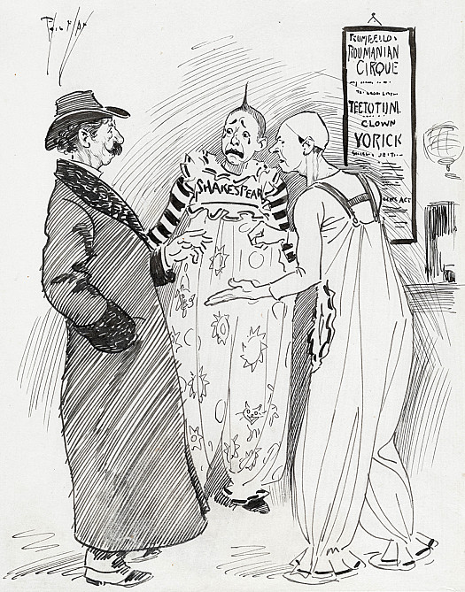 Teetotum the Clown, with Yorick