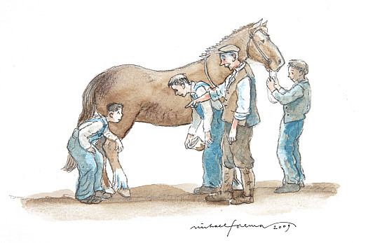 But For Mr Alfie, His Suffolk Horses Were Aways the Best. 'My Gentle Giants,' He Used to Call Them.