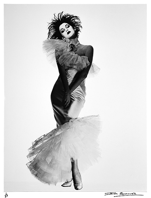 White Dress, Susie Bick [I],David Fielden, 1985