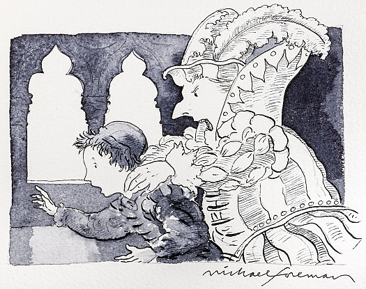 He felt the cold fingers of the Golden Man around his neck, squeezing ... and squeezing ...