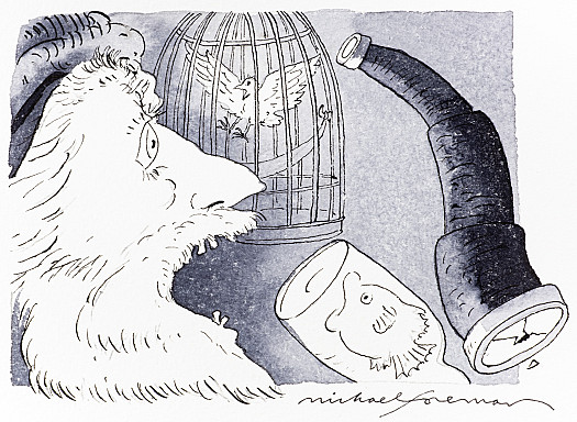 'Aaaarrgh!' cried Captain Loris, suddenly.